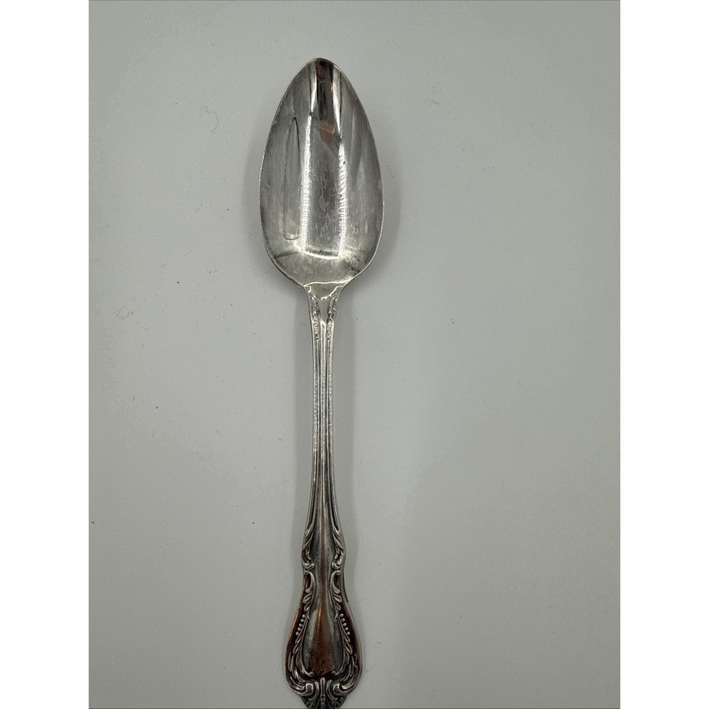 Wm. A. Rogers Silver Overlaid Spoon Chalice Harmony Jasmine Pattern Oneida